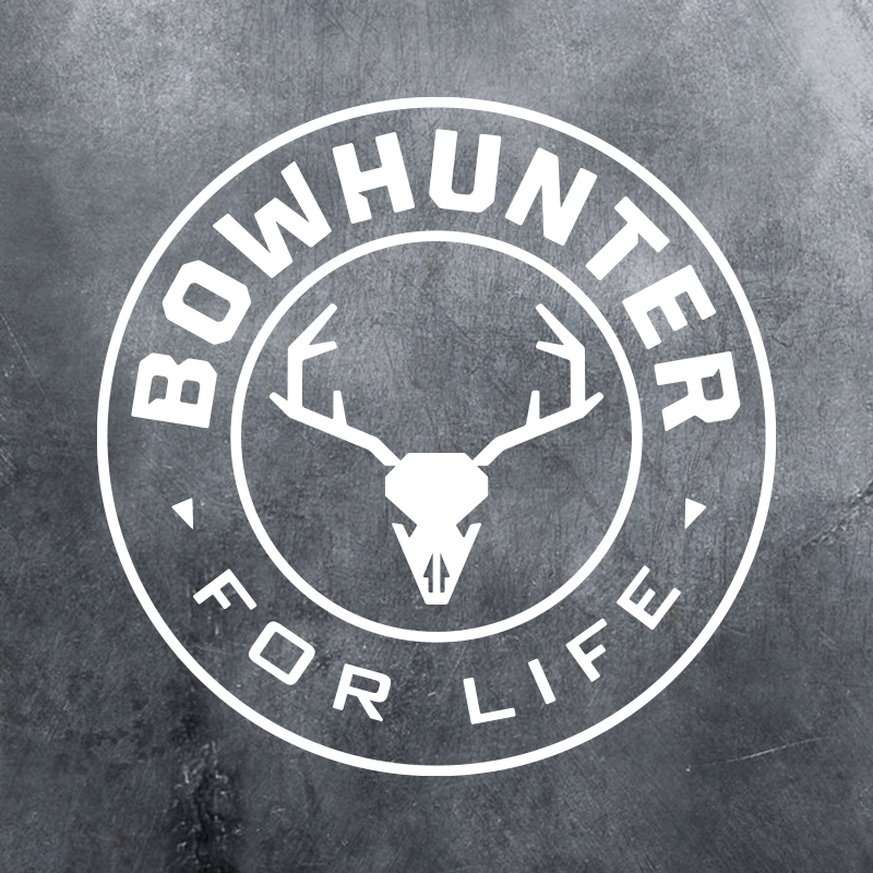 Bowhunter For Life Round Sticker – Bowhunter for Life